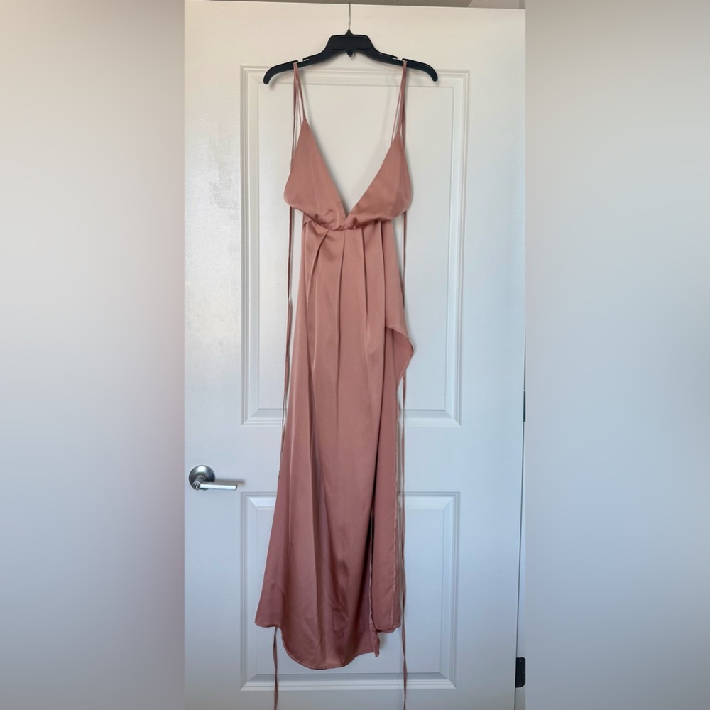 Tobi Rose Backless Maxi Dress